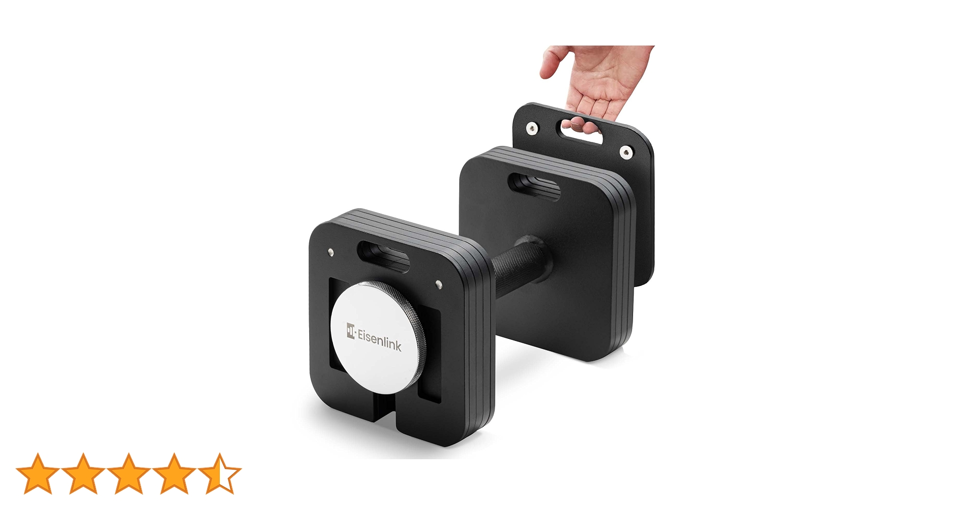 Amazon | Eisenlink 可変式ダンベル 四角mini 1kg刻み 4~16kg 16kgx2